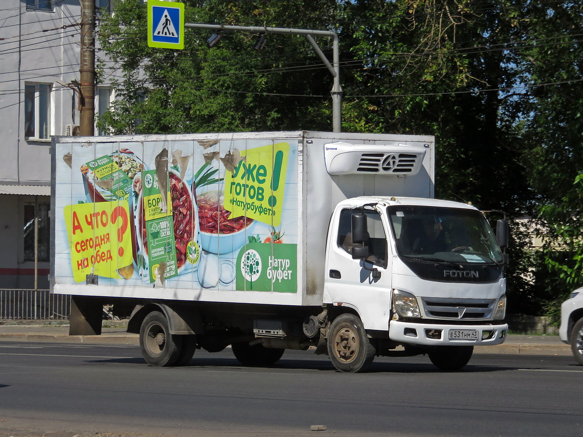 Кировская область, № Е 531 НМ 43 — Foton Aumark TX / Ollin (общая модель)