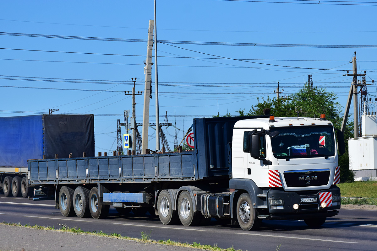 Ставропольский край, № С 386 КА 34 — MAN TGS 33.480