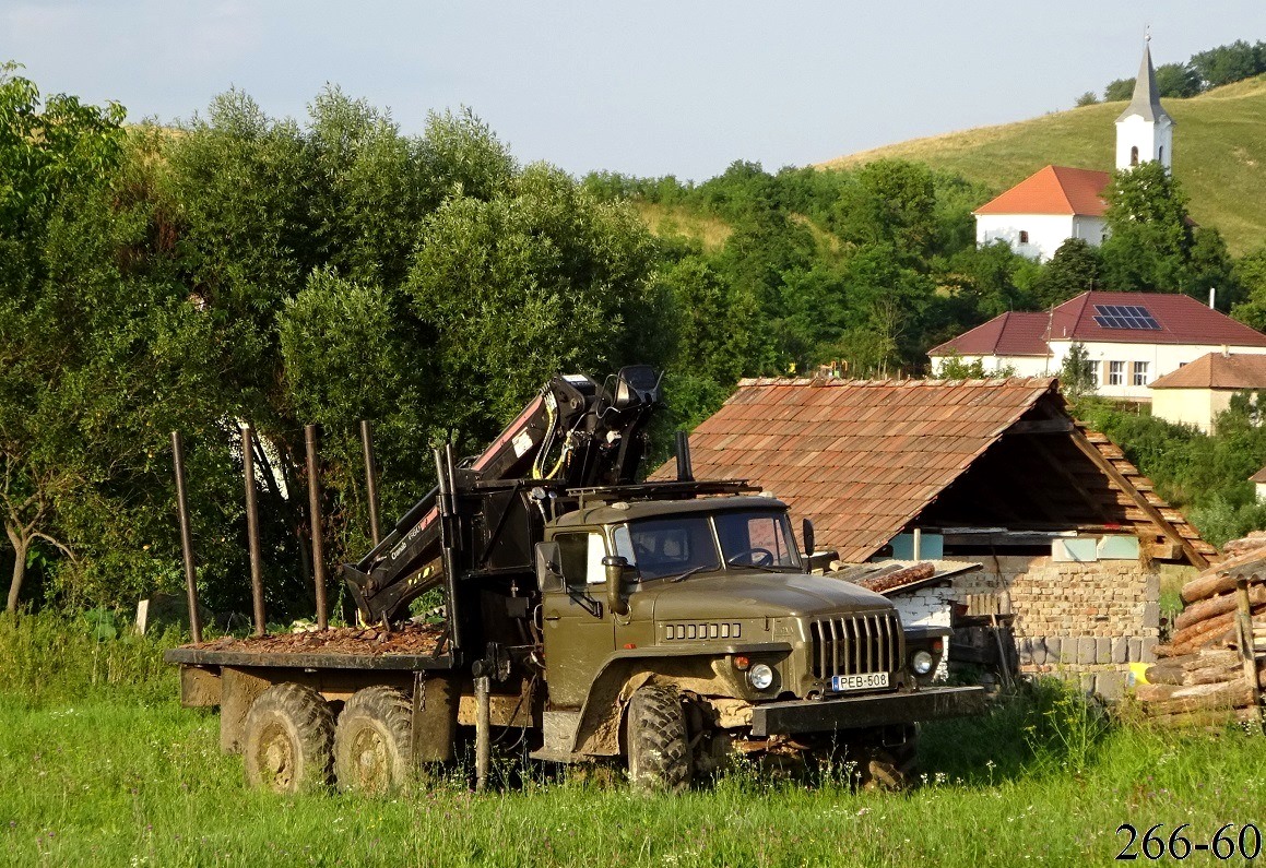 Венгрия, № PEB-508 — Урал-4320 / 5557 (общая модель)