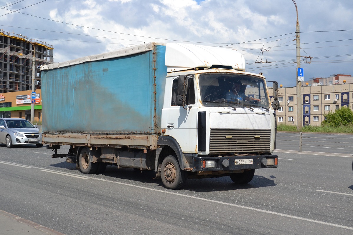 Удмуртия, № Н 855 ТО 18 — МАЗ-437041
