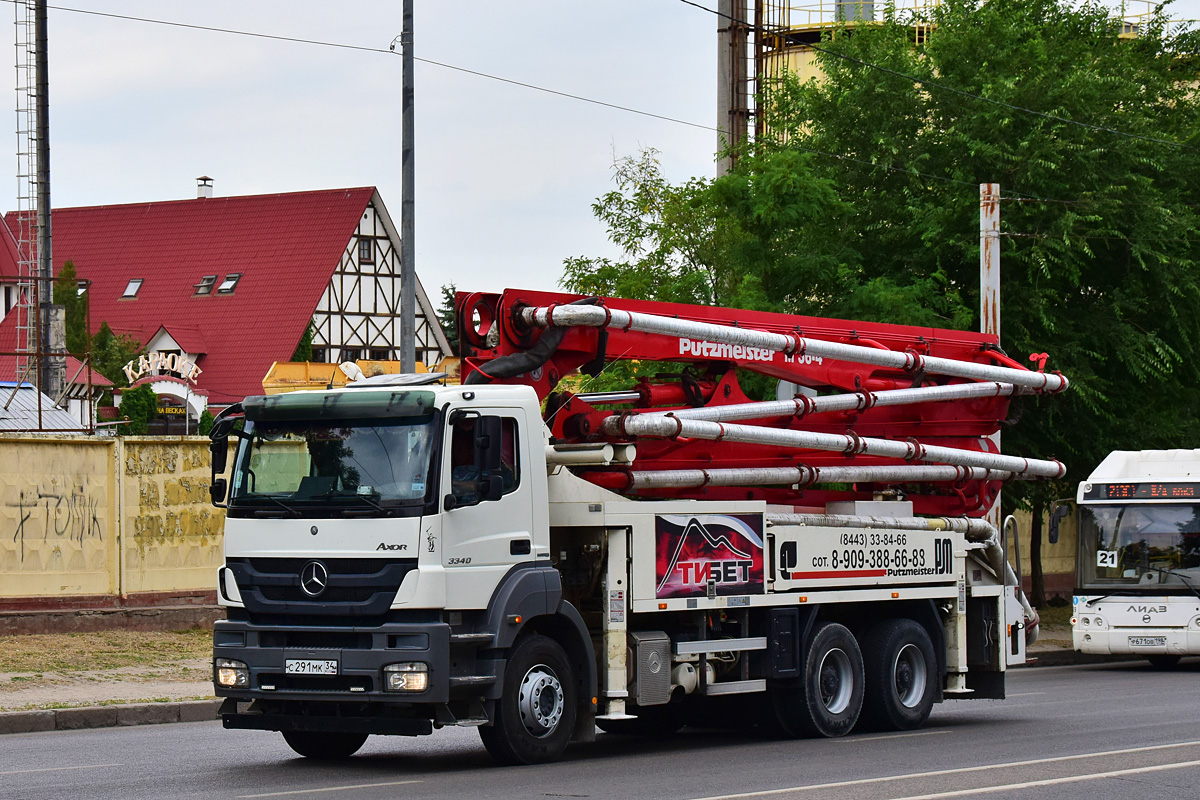 Волгоградская область, № С 291 МК 34 — Mercedes-Benz Axor 3340