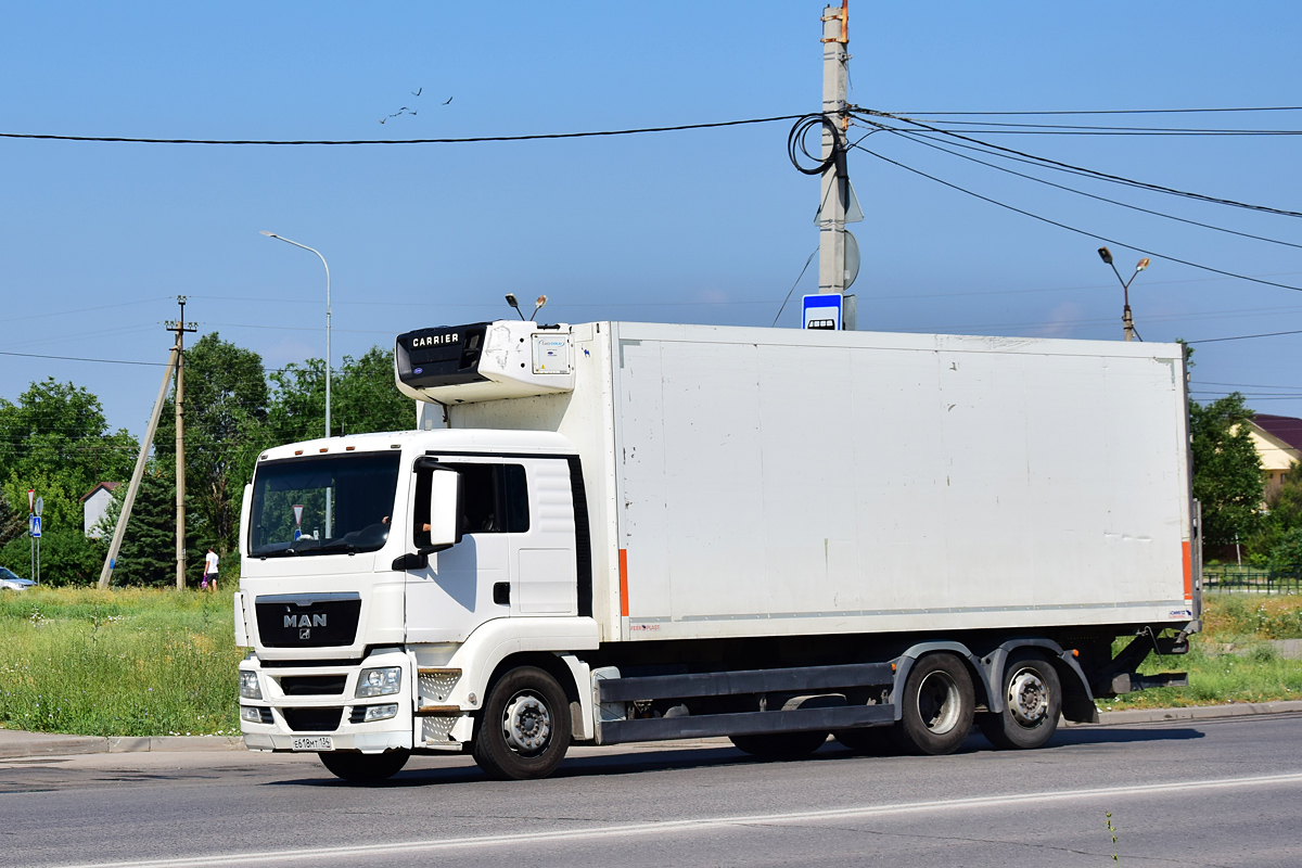 Волгоградская область, № Е 618 МТ 134 — MAN TGS 26.350