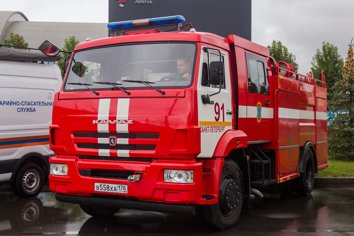 Санкт-Петербург, № В 558 ХА 178 — КамАЗ-43253-C4(25)