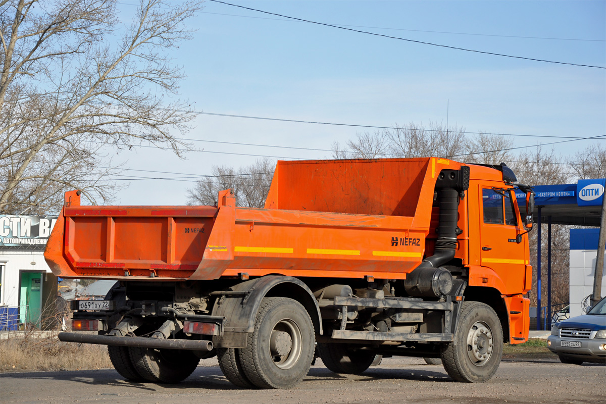 Алтайский край, № О 691 ХУ 22 — КамАЗ-53605-L4(19)
