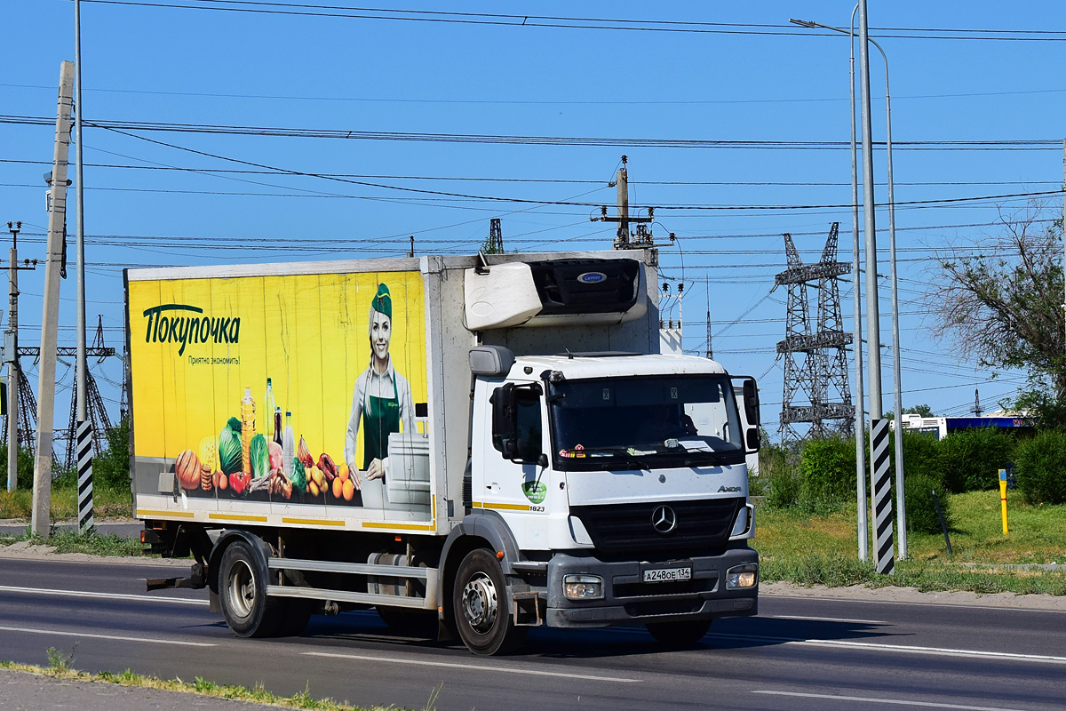 Волгоградская область, № А 248 ОЕ 134 — Mercedes-Benz Axor 1823