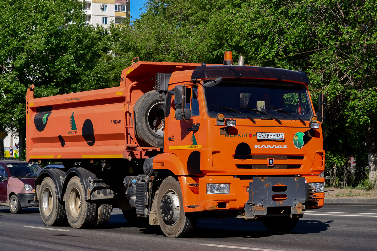 Волгоградская область, № Е 338 ОС 134 — КамАЗ-65115-A5(48)