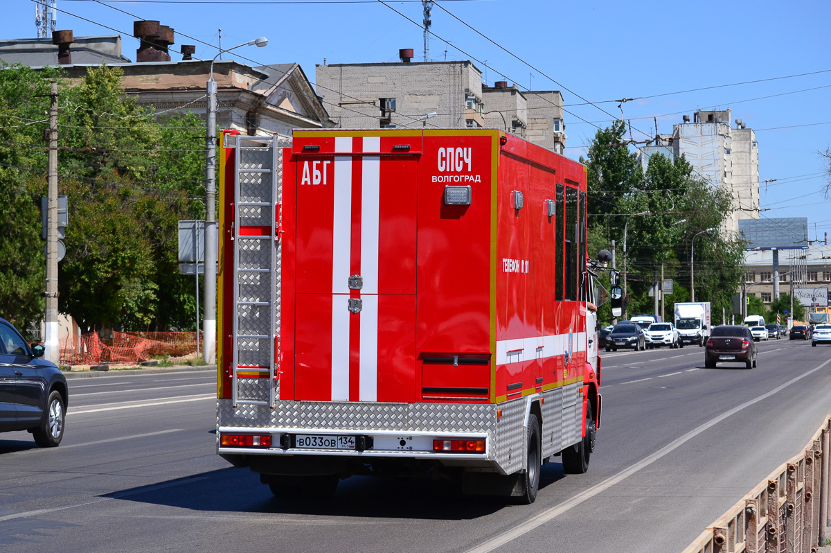 Волгоградская область, № В 033 ОВ 134 — КамАЗ-4308-C4(25)