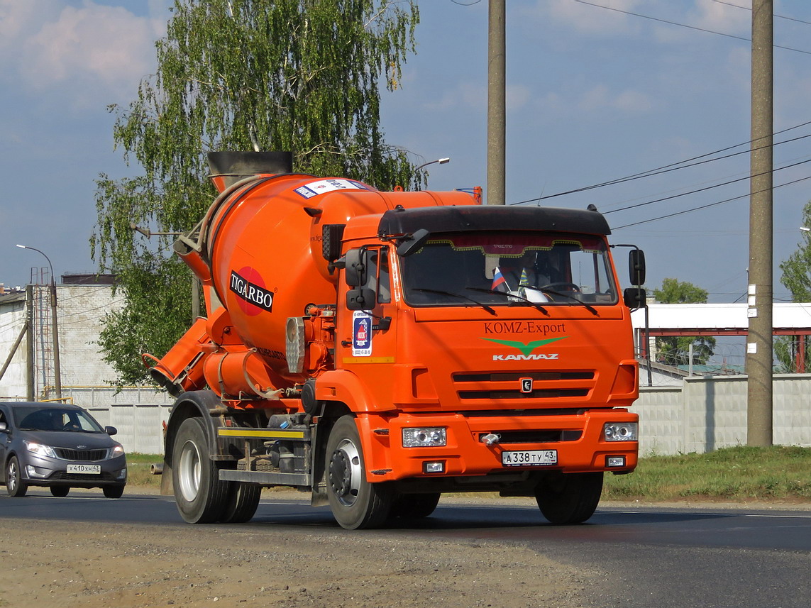 Кировская область, № А 338 ТУ 43 — КамАЗ-43255-G5(69)