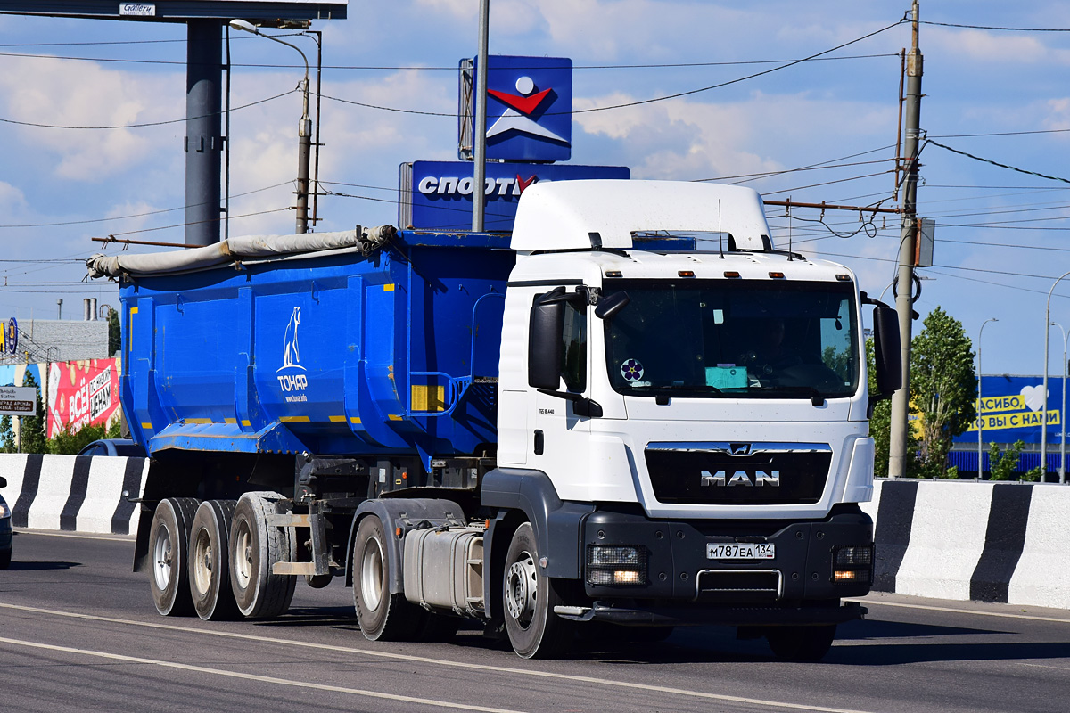 Волгоградская область, № М 787 ЕА 134 — MAN TGS 18.440