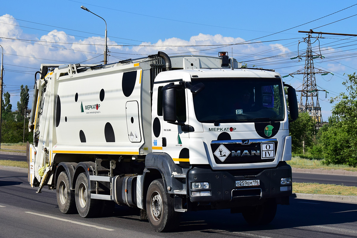 Волгоградская область, № О 259 ЕМ 196 — MAN TGS 33.360