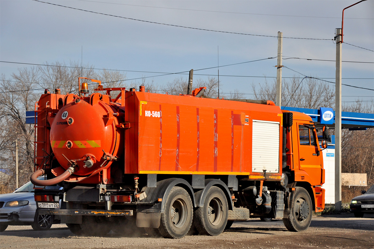 Алтайский край, № О 380 ХТ 22 — КамАЗ-65115-A4(23)