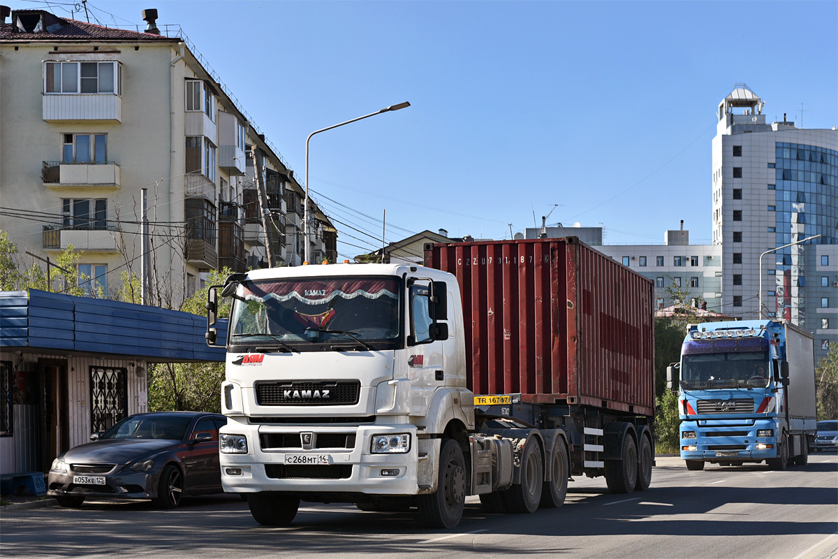 Саха (Якутия), № С 268 МТ 14 — КамАЗ-65206-T5(68)