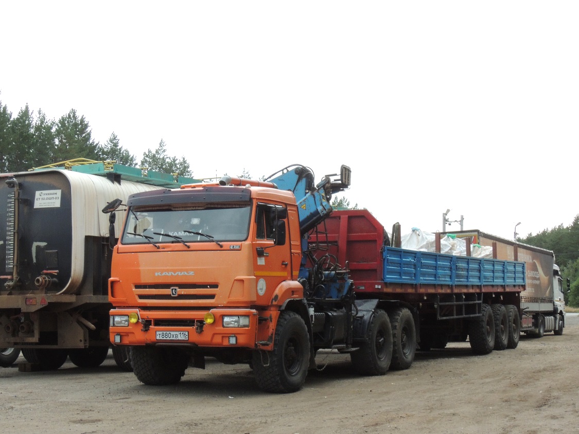 Татарстан, № Т 880 ХВ 116 — КамАЗ-44108-RF(08) [44108F-R]