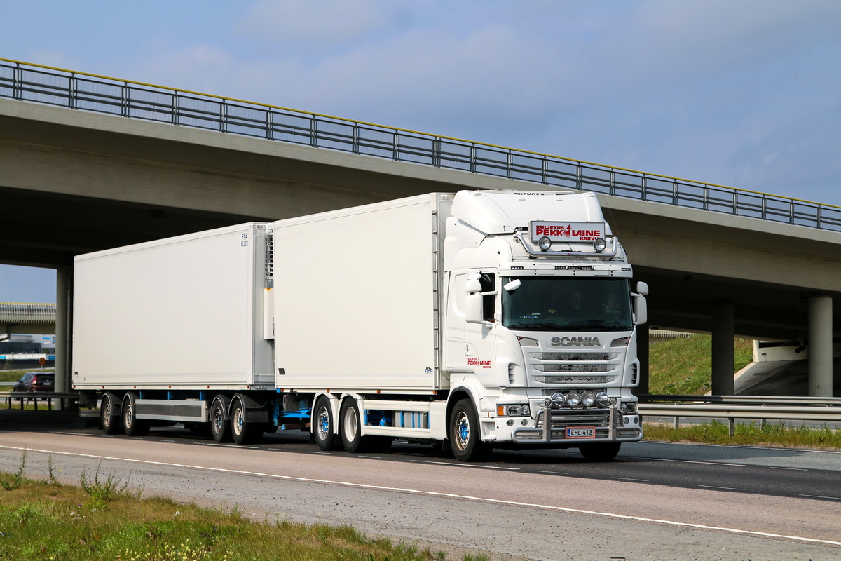 Финляндия, № EML-413 — Scania ('2009-2011, общая модель)