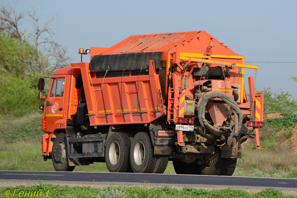 Волгоградская область, № Е 896 ОО 134 — КамАЗ-65115-L4(19)