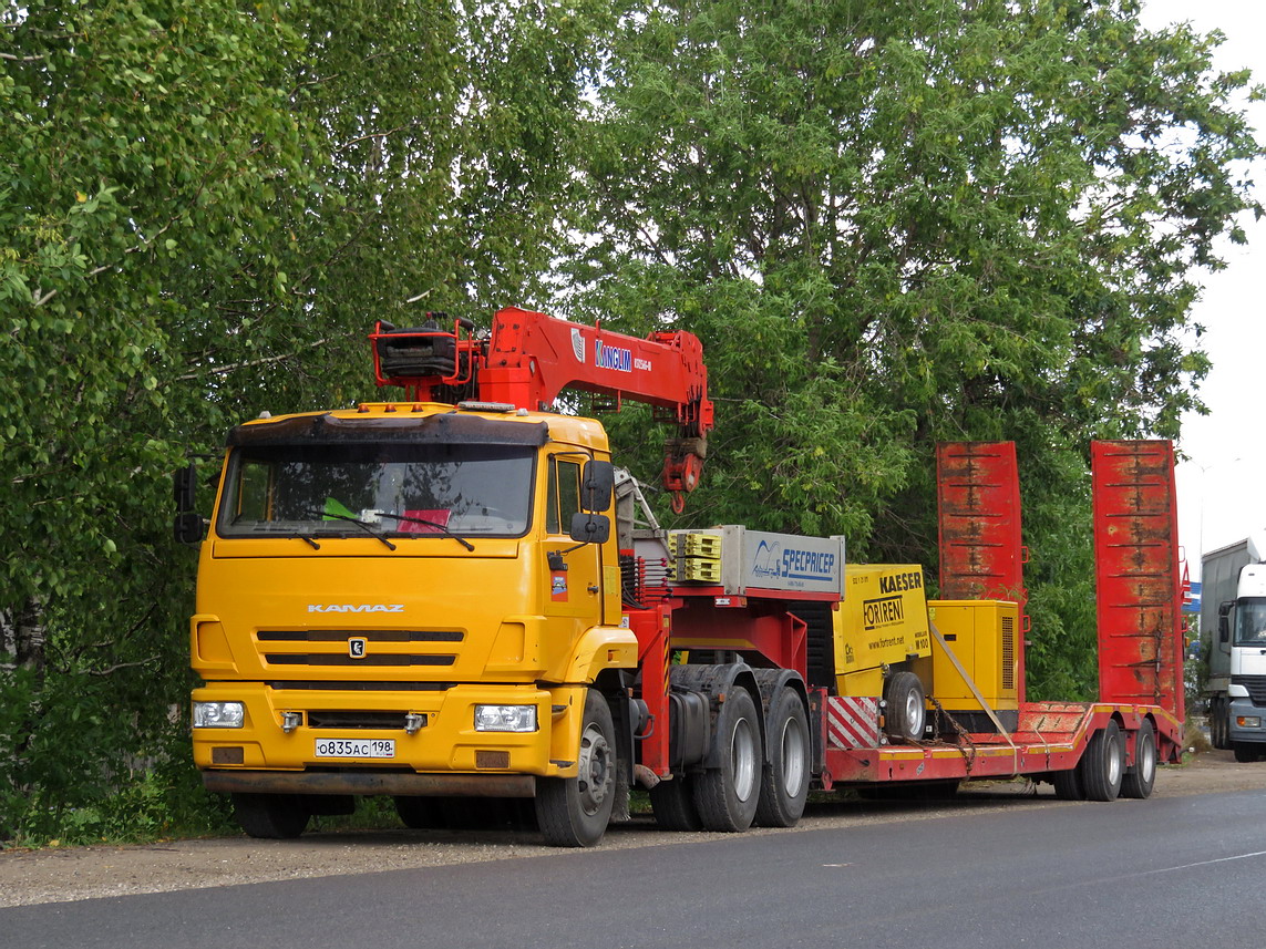 Санкт-Петербург, № О 835 АС 198 — КамАЗ-65116-A5(48)