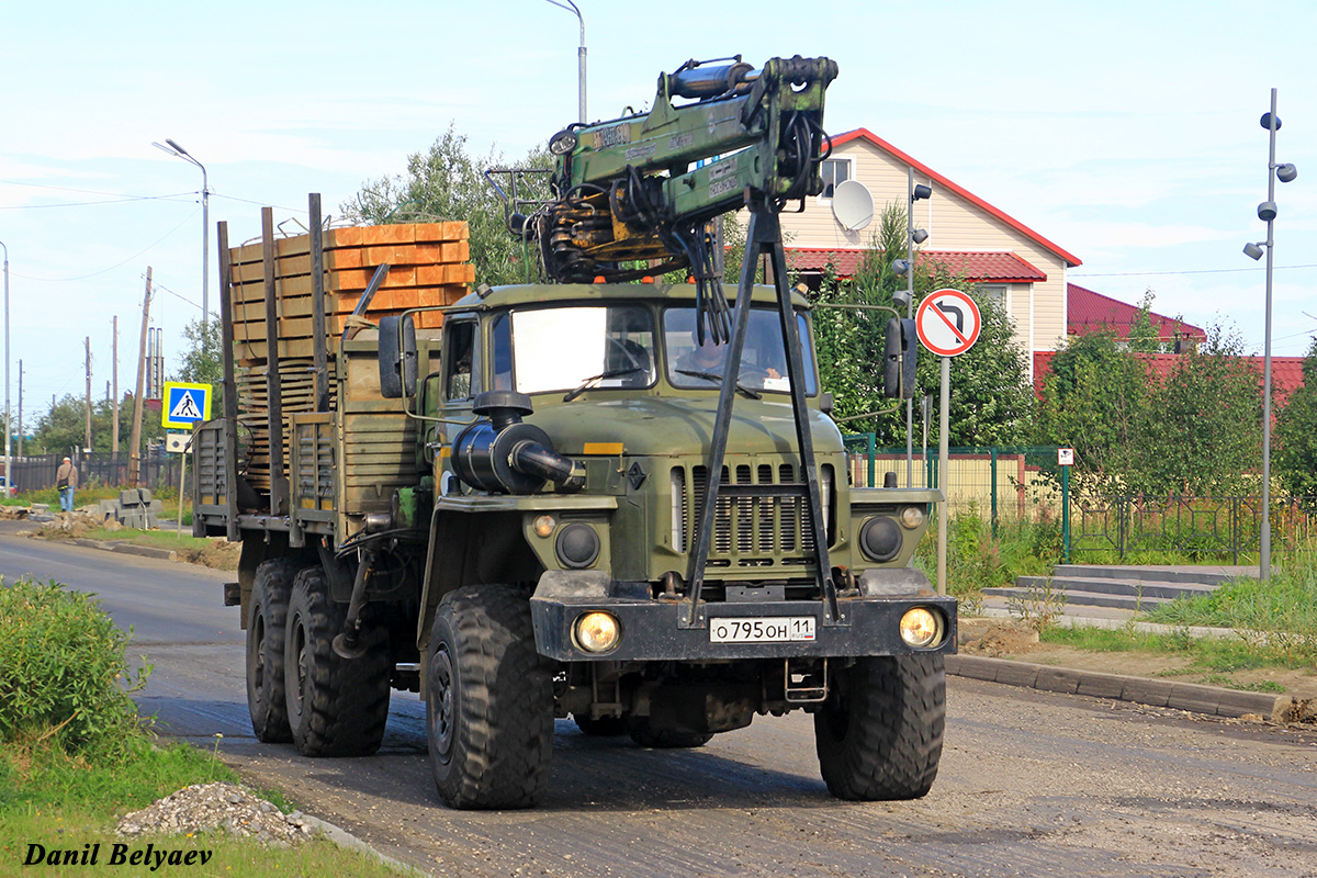 Коми, № О 795 ОН 11 — Урал-4320-40