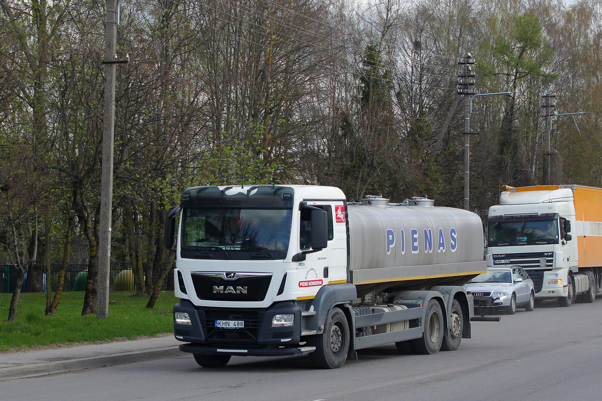 Литва, № KHN 488 — MAN TGS Euro 6 II (Общая модель)