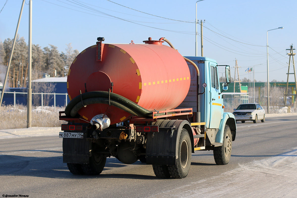 Саха (Якутия), № К 887 МУ 14 — ЗИЛ-494560