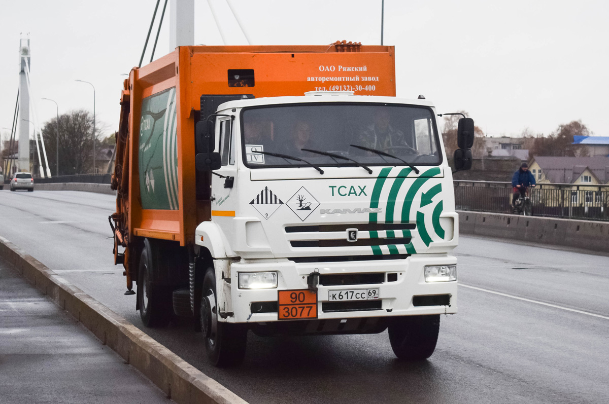 Тверская область, № К 617 СС 69 — КамАЗ-53605-A5(48)