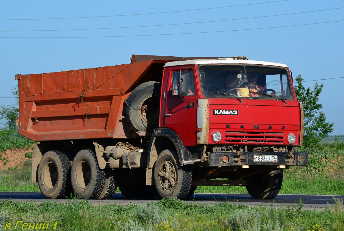 Волгоградская область, № Р 883 СА 34 — КамАЗ-55111 [551110]