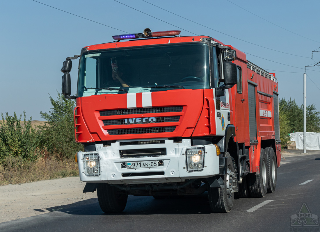 Алматинская область, № 971 AN 05 — Hongyan Genlyon (общая модель)