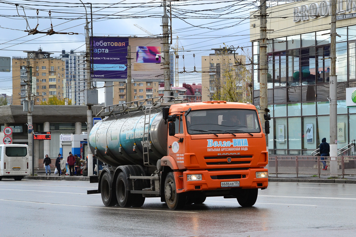 Волгоградская область, № В 686 АВ 134 — КамАЗ-65115-A4(23)