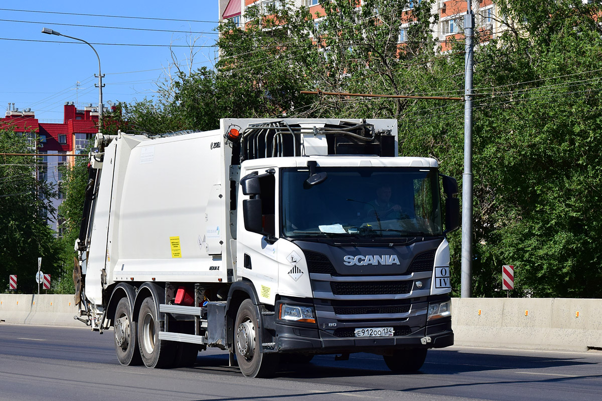 Волгоградская область, № Е 912 ОО 134 — Scania ('2016) P380