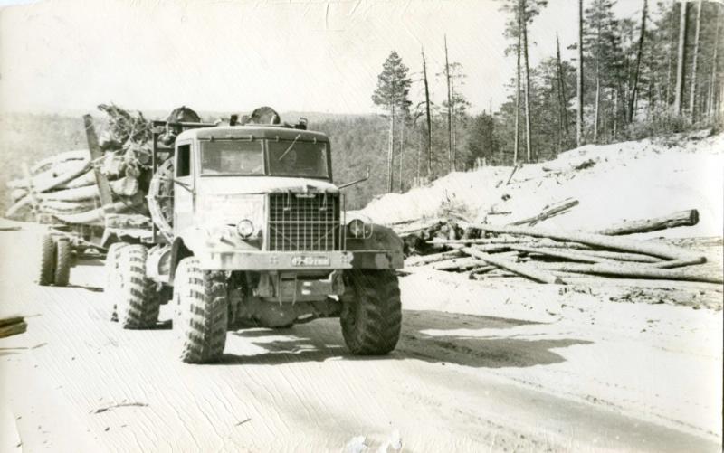 Ханты-Мансийский автоном.округ, № 49-45 ТЮ* — КрАЗ-255Л; Исторические фотографии (до 2000 года) (Ханты-Мансийский автоном.округ)