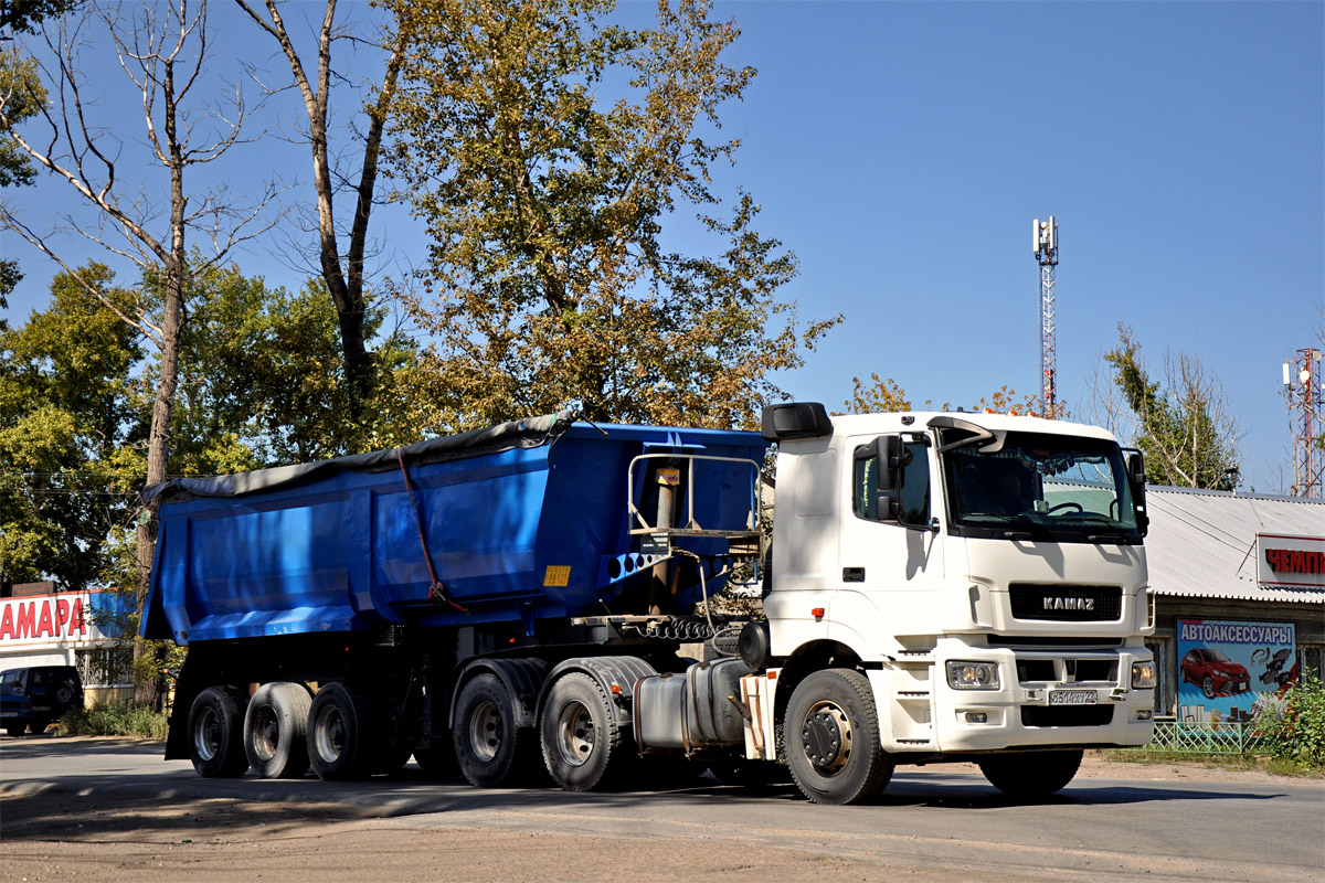 Алтайский край, № О 514 ХТ 22 — КамАЗ-65206-T5(68)