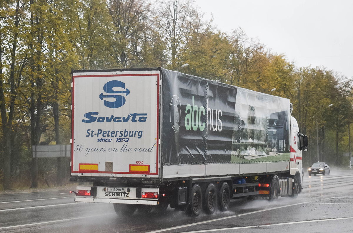 Санкт-Петербург, № ВК 5498 78 — Schmitz Cargobull S.PR общ.модель