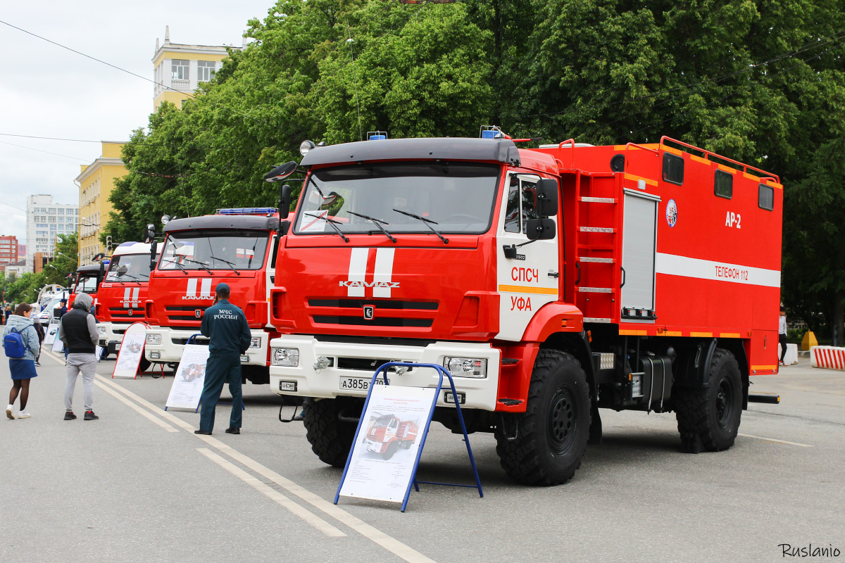 Башкортостан, № А 385 ВТ 702 — КамАЗ-43502-D5(66)