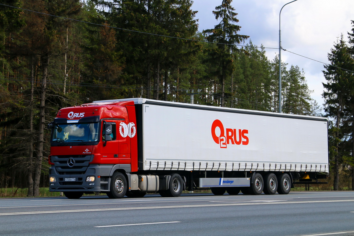 Татарстан, № А 726 ХС 716 — Mercedes-Benz Actros '09 1844 [Z9M]