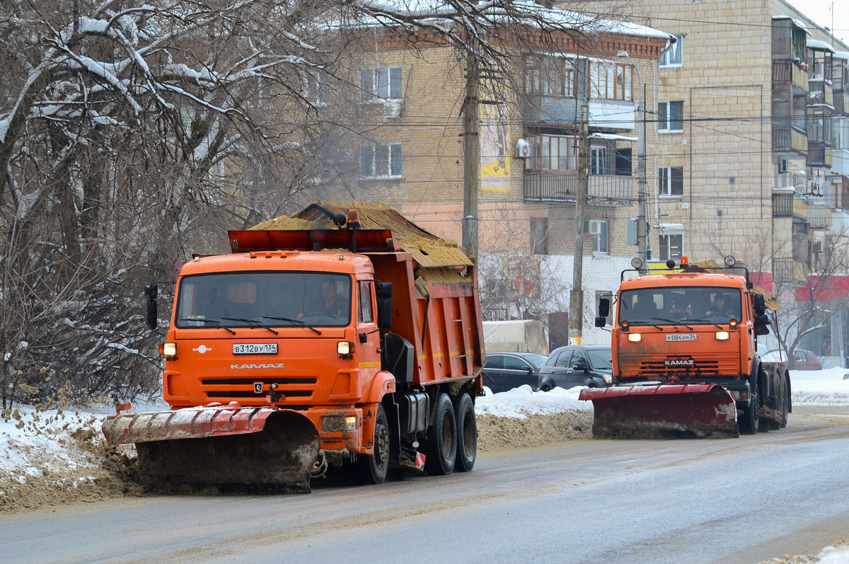 Волгоградская область, № В 312 ВУ 134 — КамАЗ-65115-L4(19)