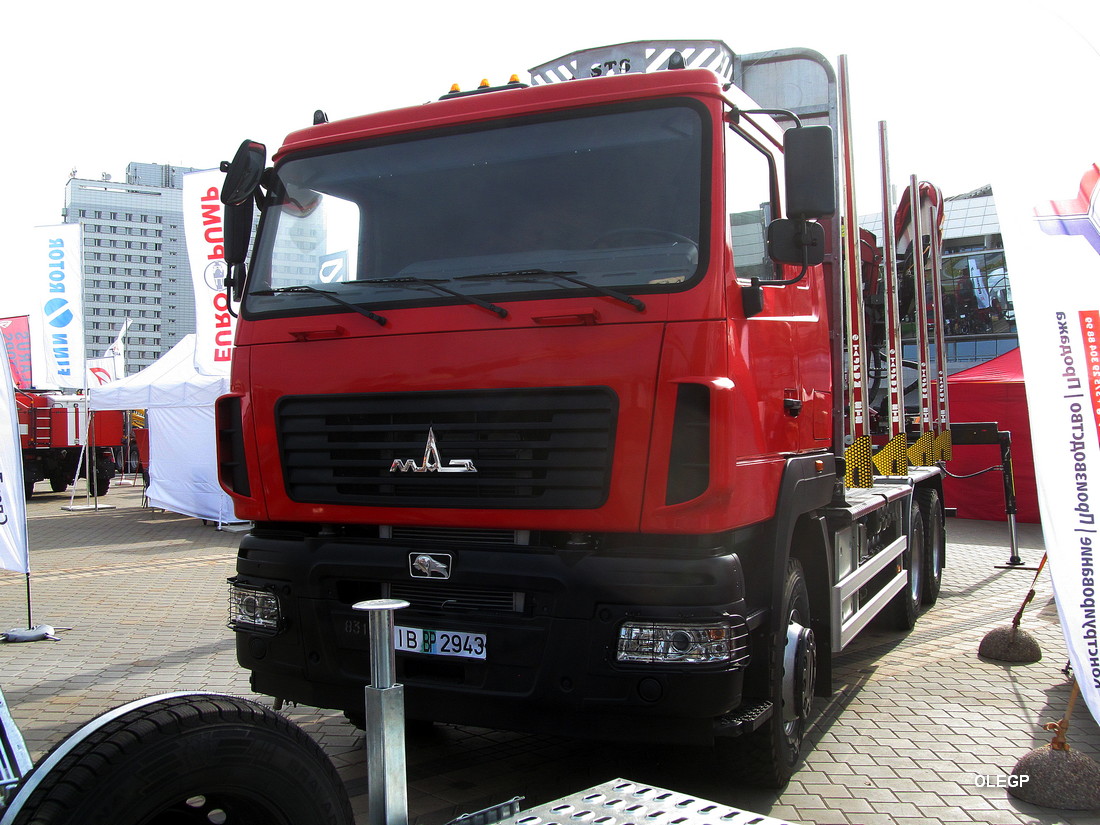 Минск, № ІВ ВР 2943 — МАЗ-631228; Минск — Выставка "Лесдревтех-2022"