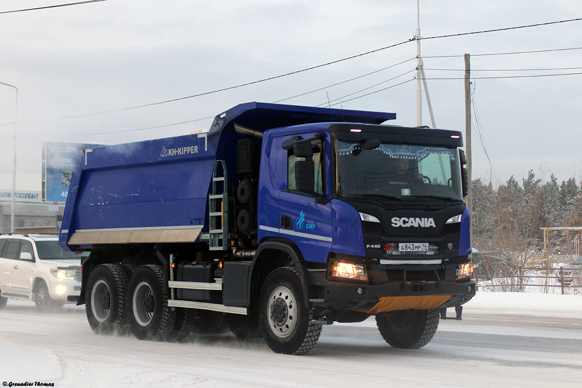 Саха (Якутия), № А 843 МР 14 — Scania ('2016) P440