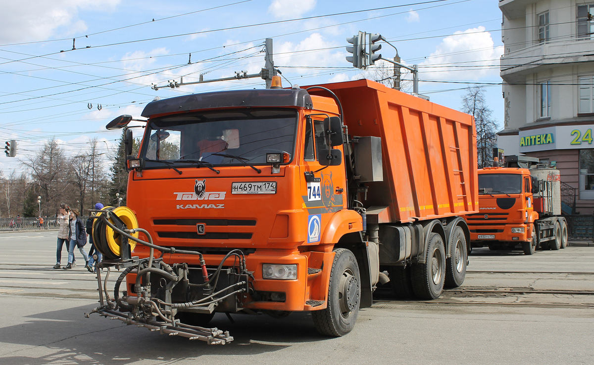Челябинская область, № 744 — КамАЗ-6520-43