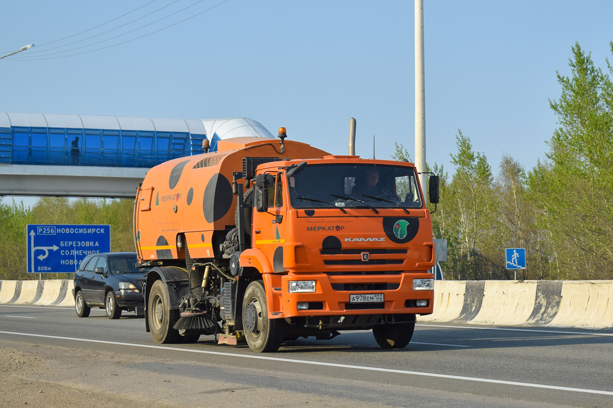 Алтайский край, № А 978 ЕМ 122 — КамАЗ-53605-A5(48)