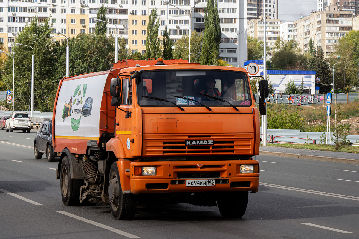 Башкортостан, № Р 694 КН 102 — КамАЗ-53605-D3(97)
