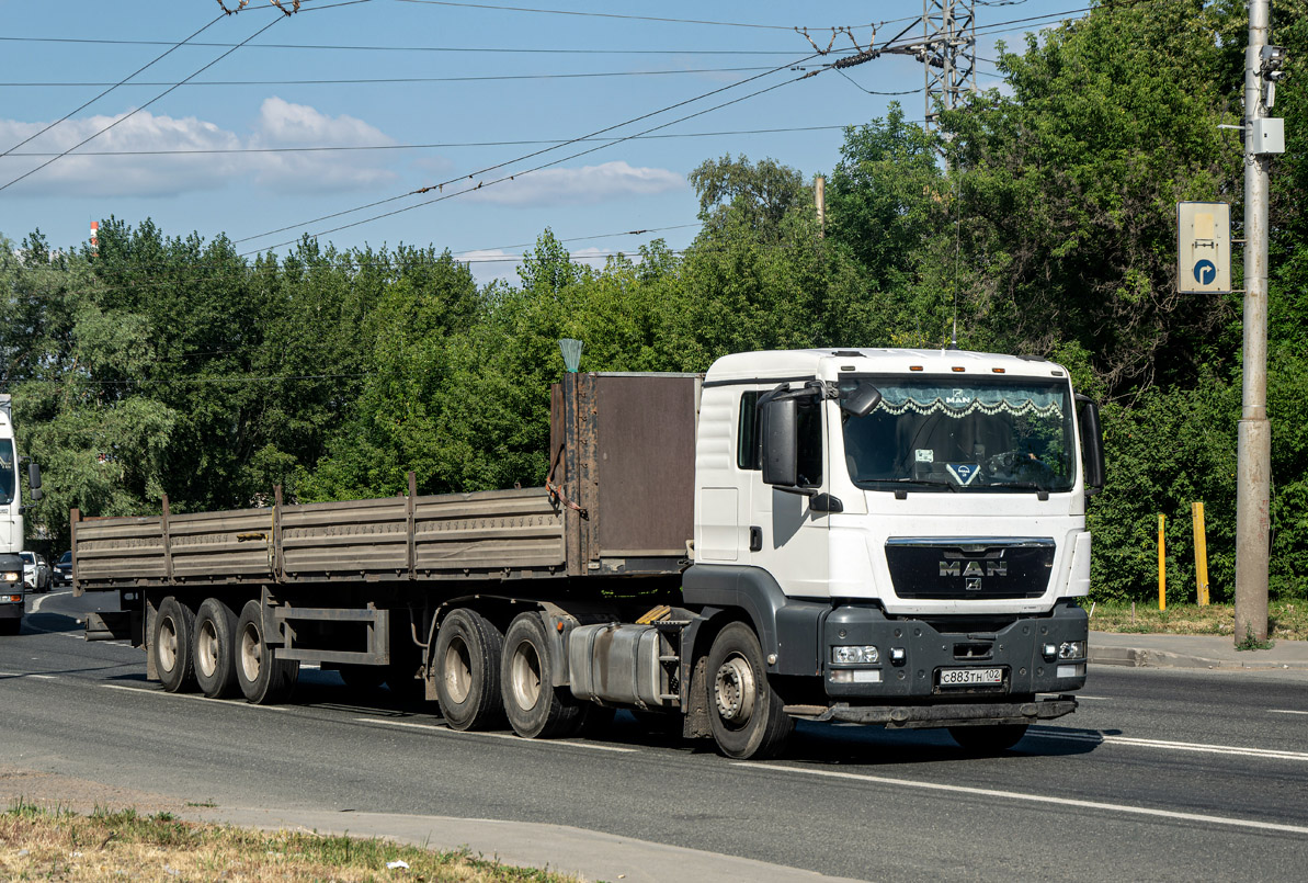 Башкортостан, № С 883 ТН 102 — MAN TGS (общая модель)