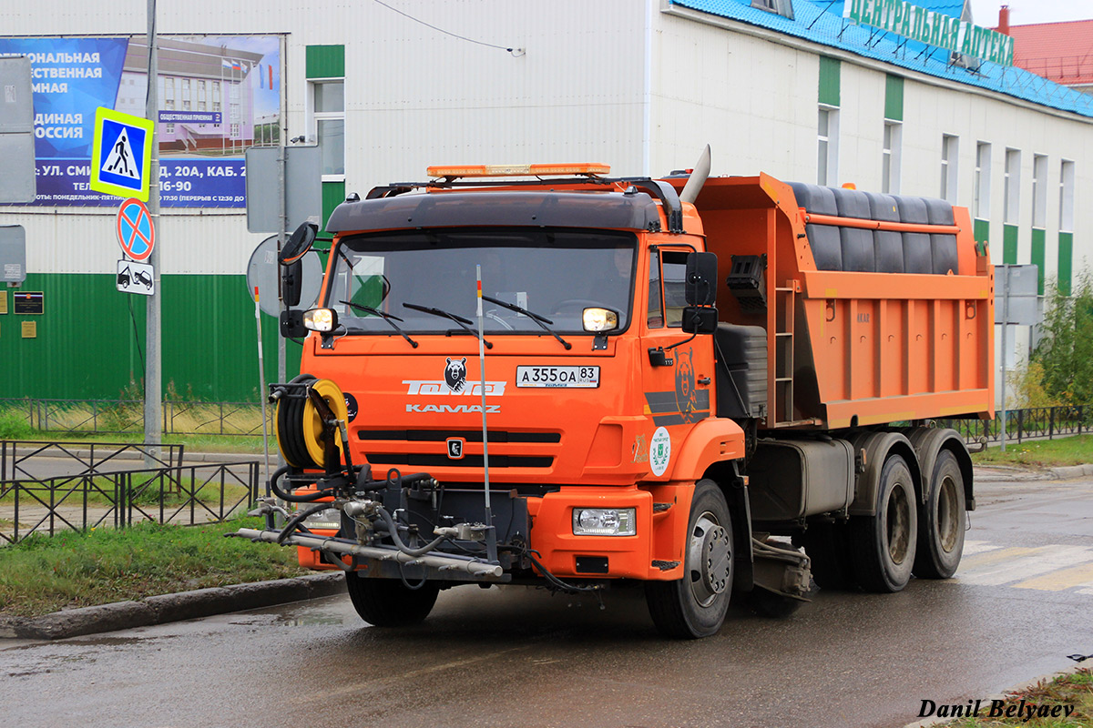 Ненецкий автономный округ, № А 355 ОА 83 — КамАЗ-65115-A5(48)