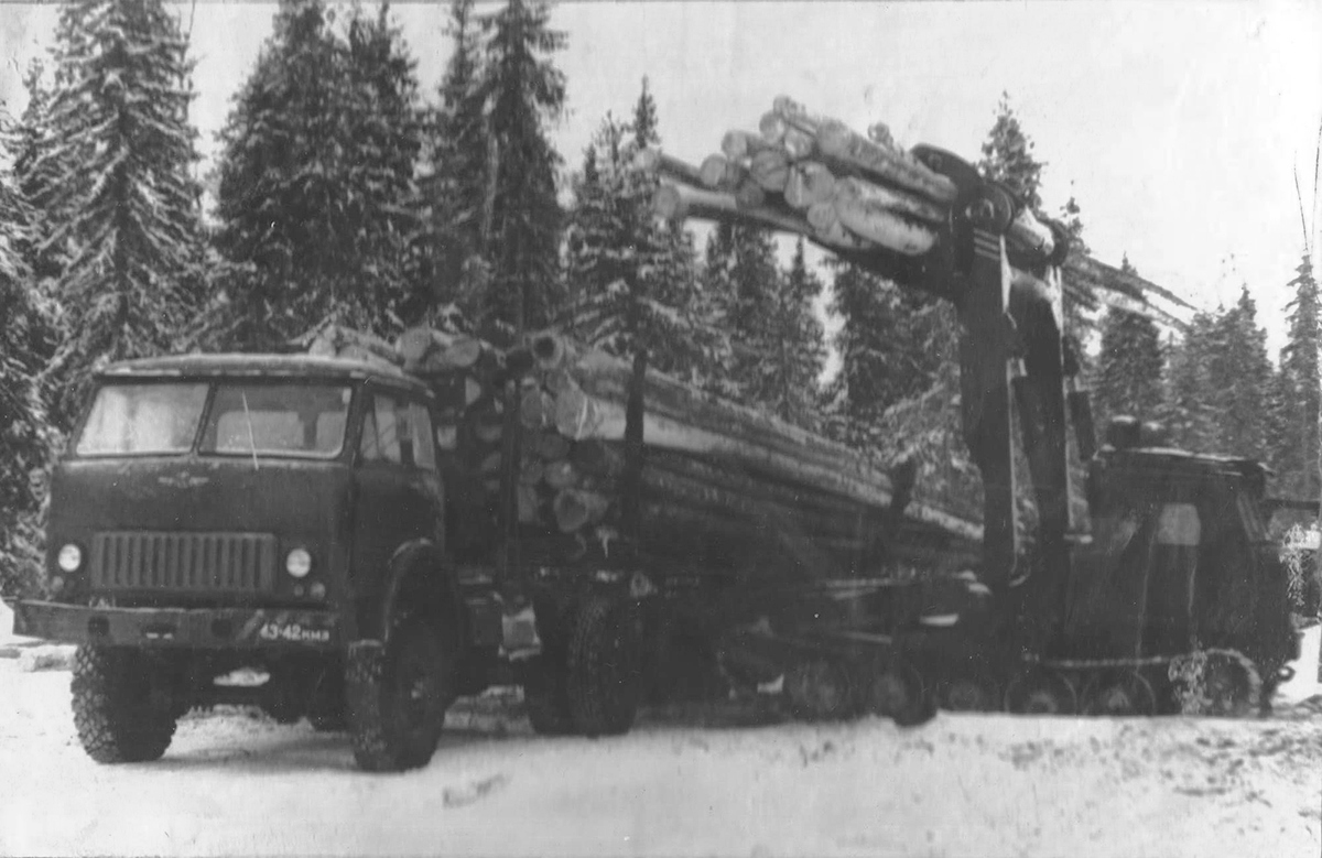 Коми, № 43-42 КМЗ — МАЗ-509П; Коми — Исторические фотографии (Разное)