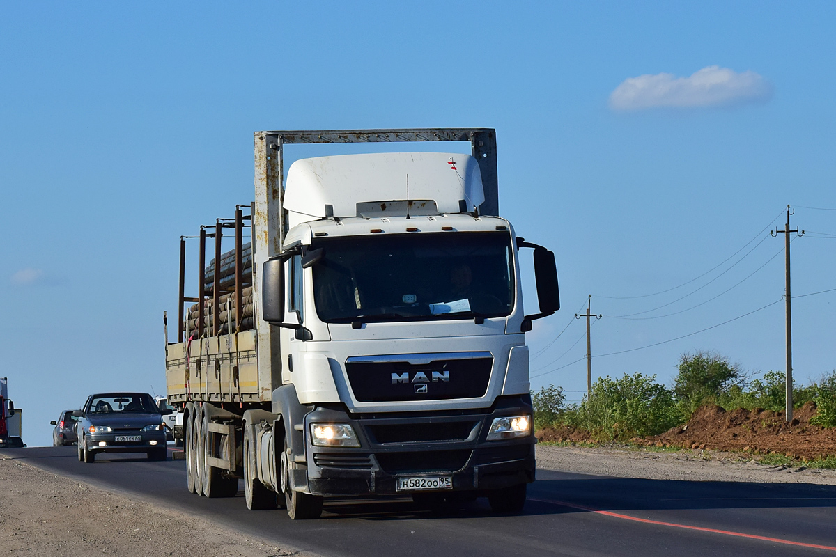 Чечня, № Н 585 ОО 95 — MAN TGS 19.360