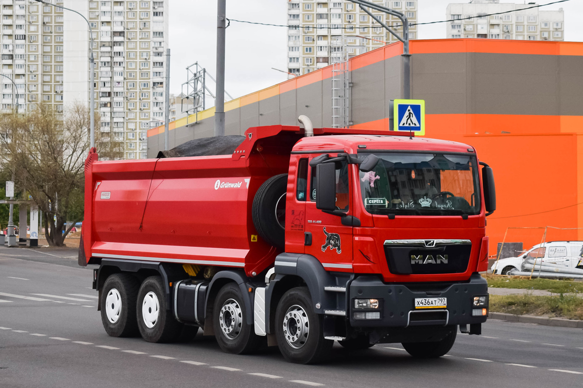 Москва, № Х 436 АТ 797 — MAN TGS 41.400
