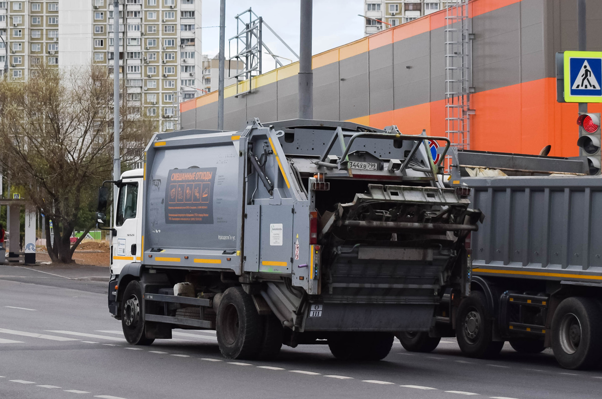 Москва, № Е 344 ХВ 799 — MAN TGM 18.250