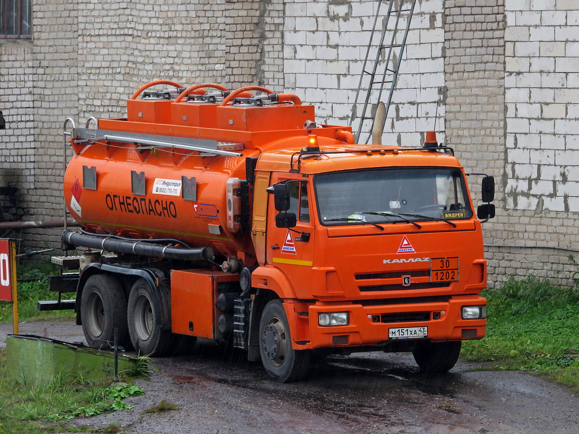 Кировская область, № М 151 ХА 43 — КамАЗ-65115-L4(19)