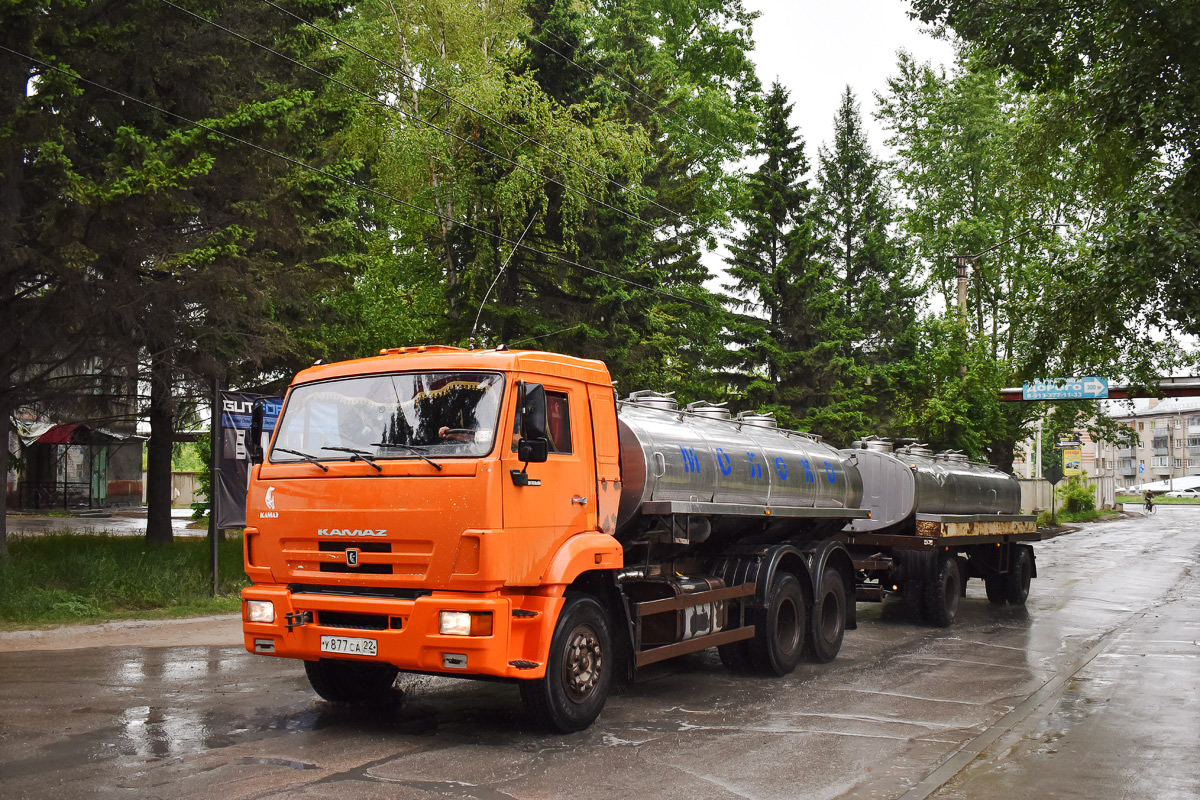 Алтайский край, № У 877 СА 22 — КамАЗ-65115-N3(78)