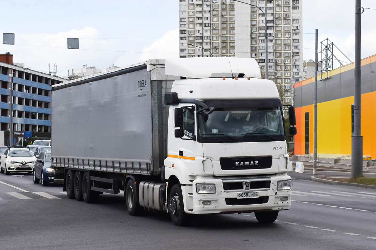 Калужская область, № О 838 ЕР 40 — КамАЗ-5490-S5(87)