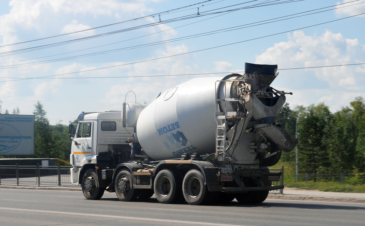Омская область, № У 639 КУ 55 — КамАЗ-6540-A5(48)