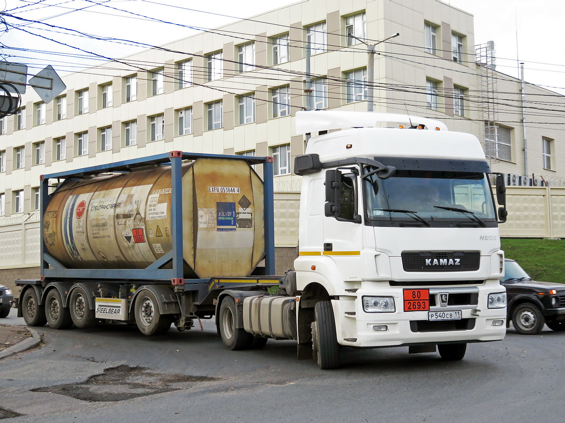 Коми, № Р 540 СВ 11 — КамАЗ-5490-S5(87)